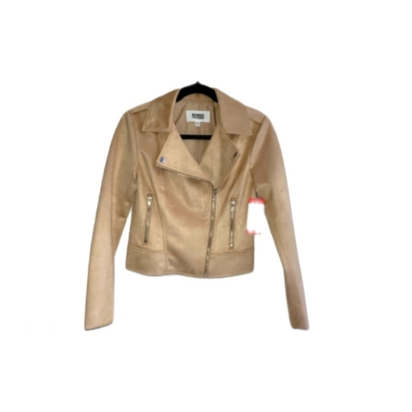 Steve Madden Jackets & Blazers - NWT BB Dakota by Steve Madden Ladies Vegan Suede Moto Jacket